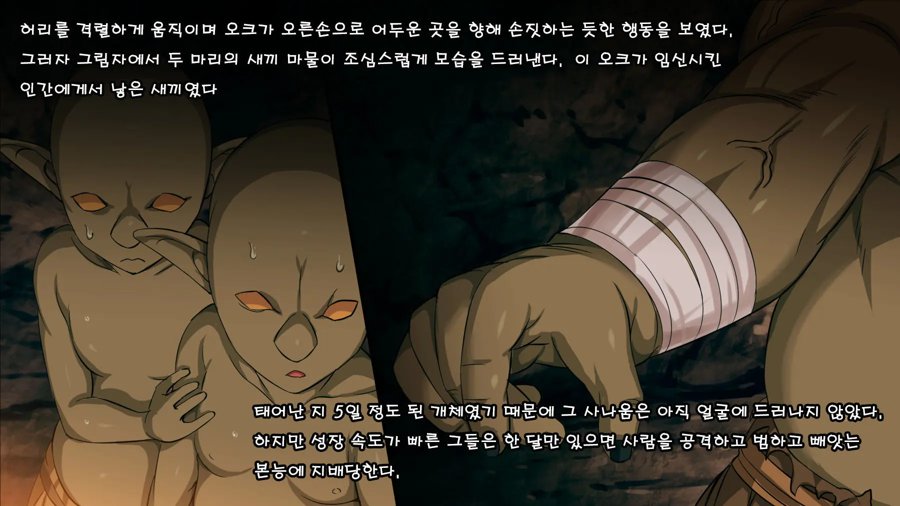 Mamono No Nie 2 ~Ishu No Ko O Haranda Boukensha-Tachi~ | 마물의 희생양 2 ~괴물의 새끼를 임신한 모험가들~